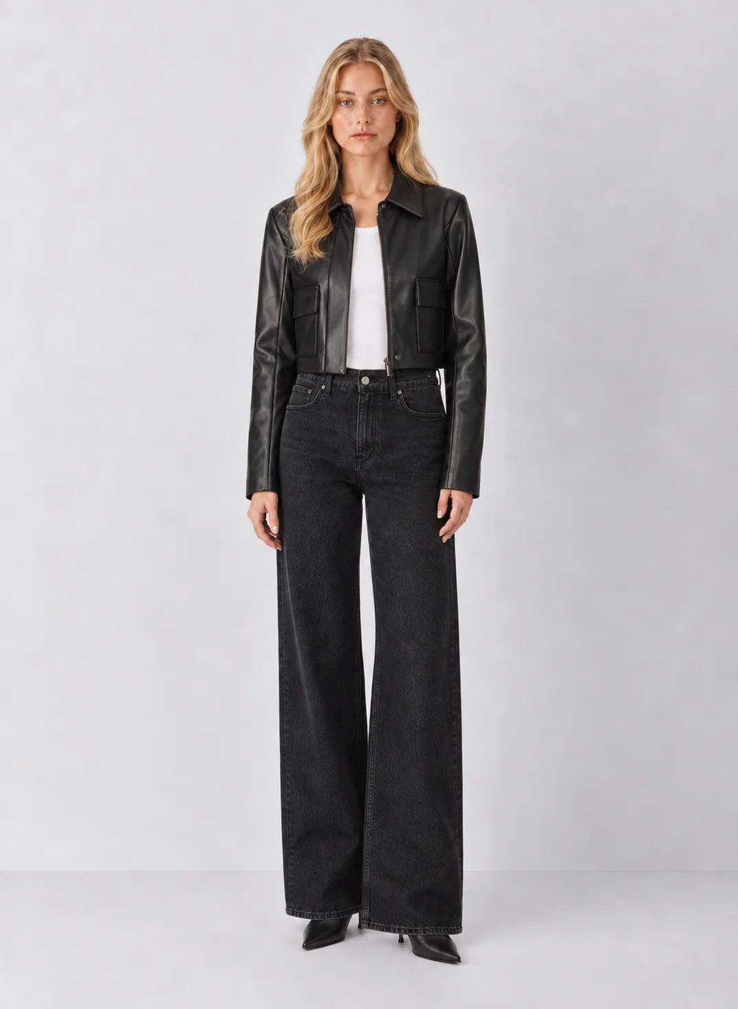 Z Supply Ainsley Leather Jacket