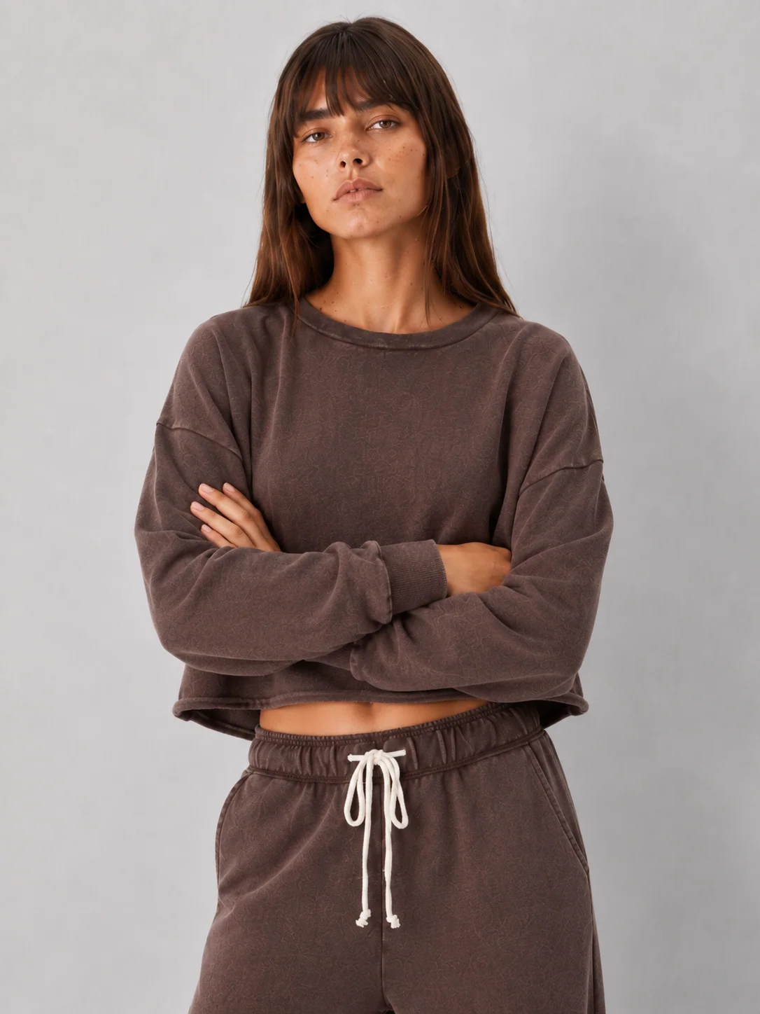 Z Supply Circuit Pullover Sweatshirt in 100% Cotton French Terry - kaelova