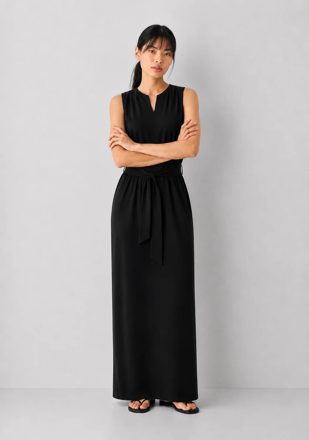 Charlotte Belted Maxi Dress - FINAL SALE