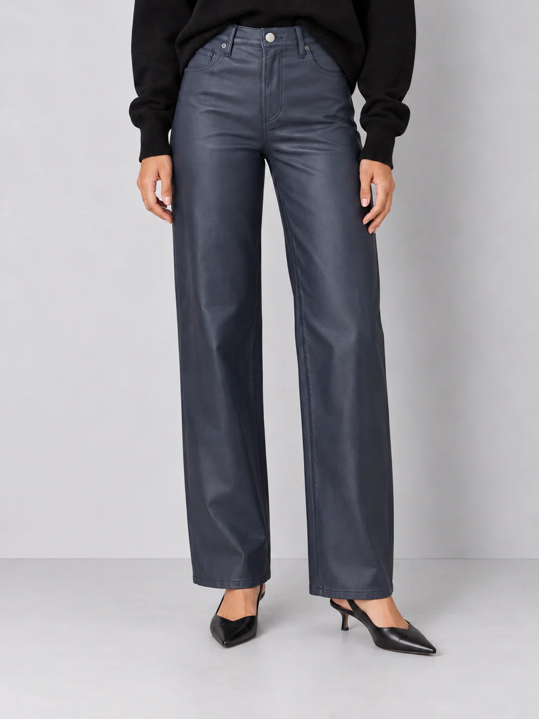 Dear John Margot Midnight Sapphire Straight-Leg Pant