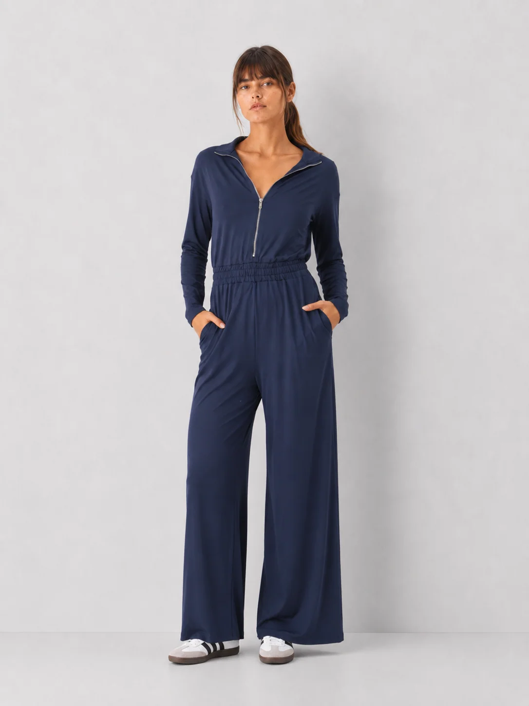Claire Zipper Jumpsuit - FINAL SALE