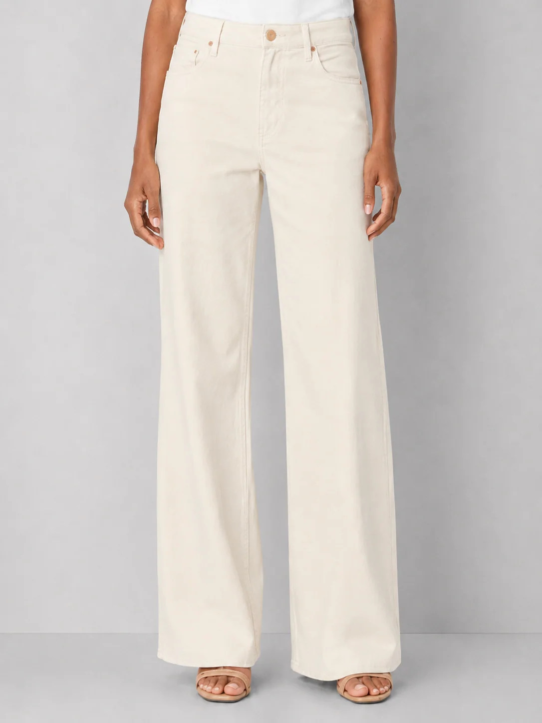 Dear John Denim Fiona Wide Leg Jeans – Wheat