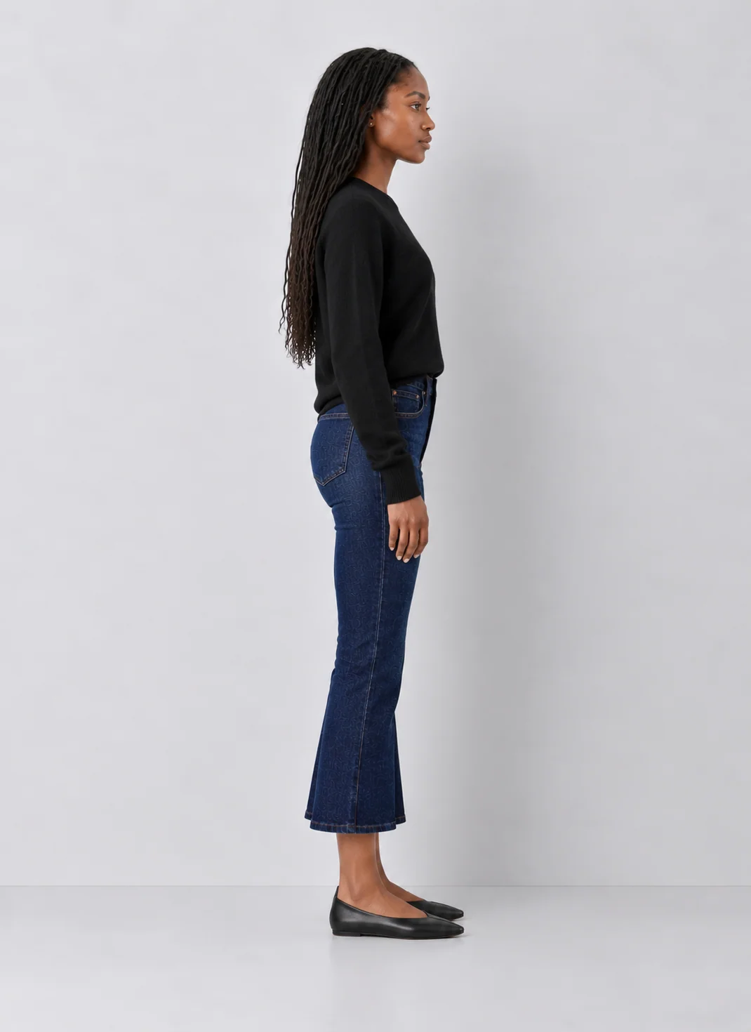 Judy Blue Crop Amy Kick Flare Jeans