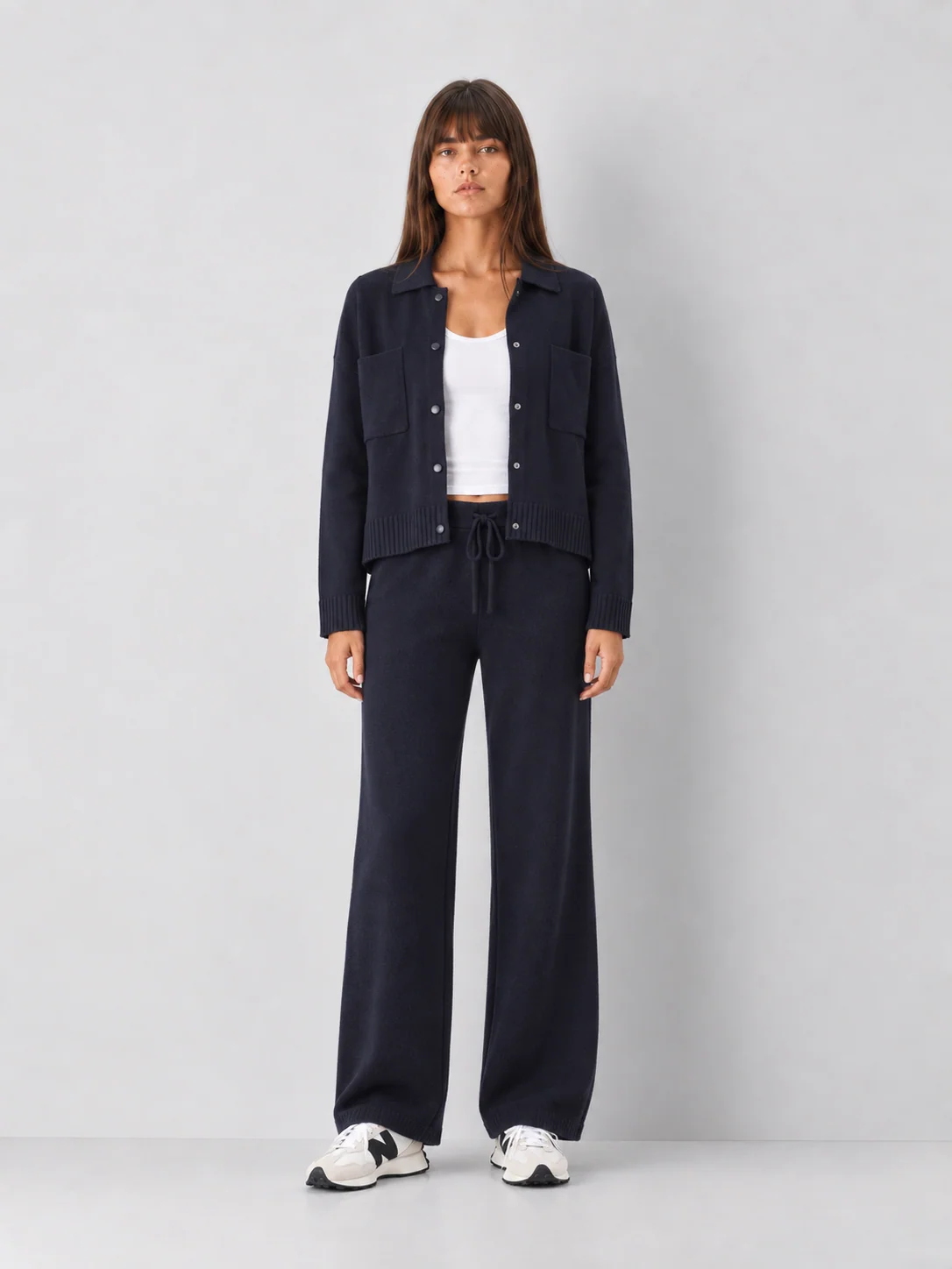 Z Supply Slowdown Collared Button-Front Sweater Jacket - kaelova
