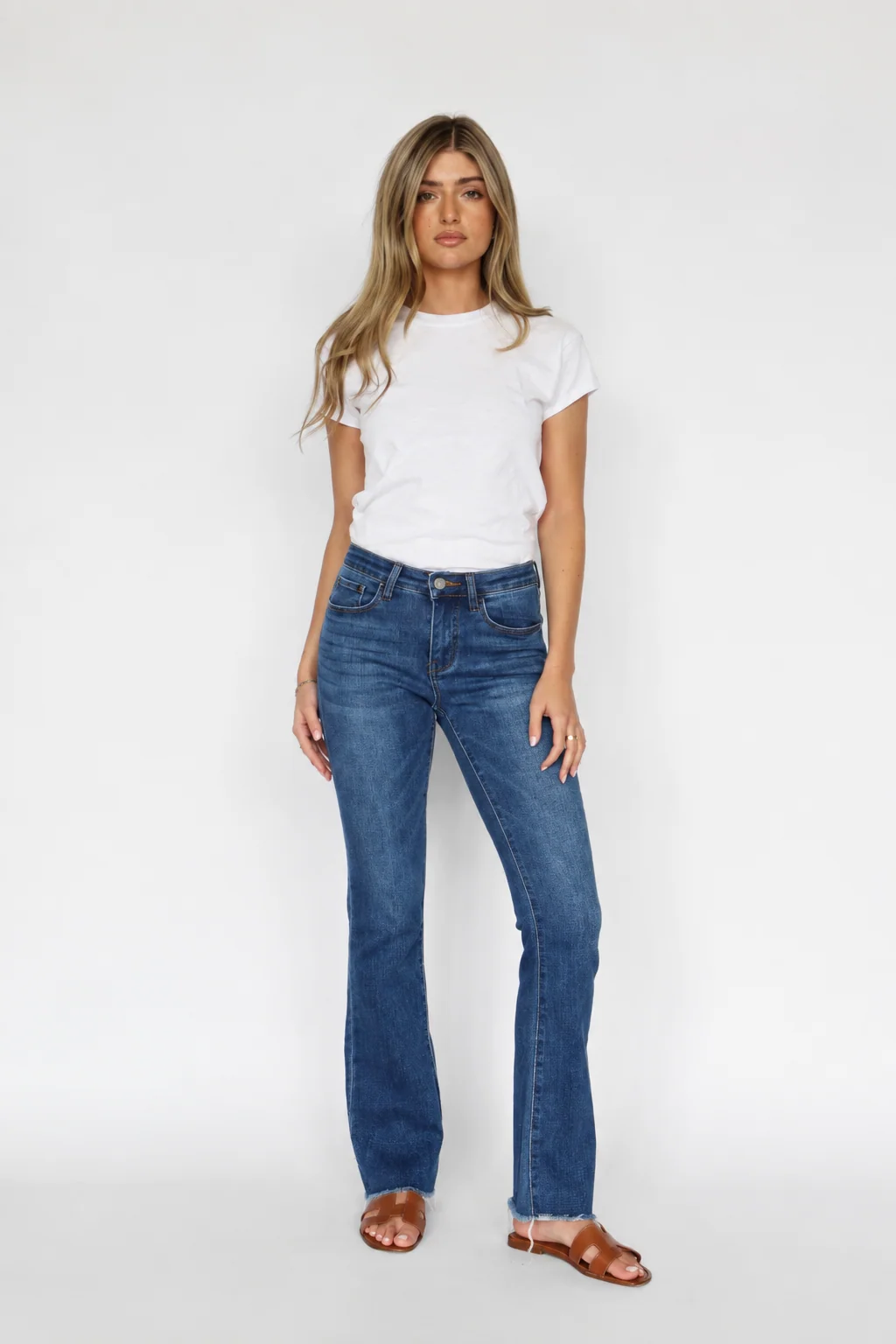 Vervet Remy Mid Rise Bootcut Jeans