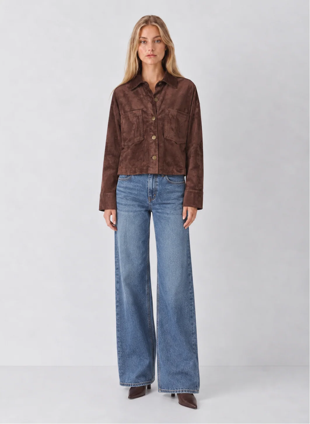 Preorder Z Supply All Day Cropped Suede Jacket
