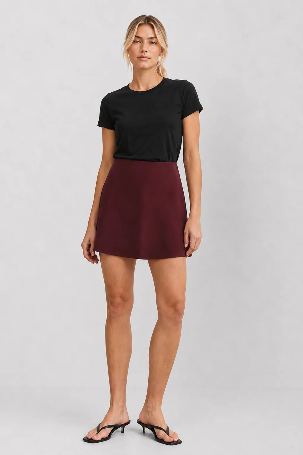 Z Supply Chablis Satin Mini Skirt - FINAL SALE