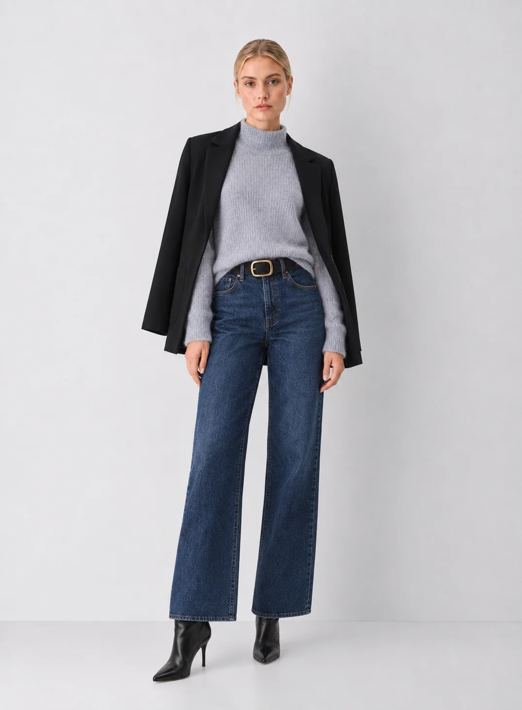Z Supply Warm Wishes Relaxed Mohair-Blend Turtleneck - kaelova