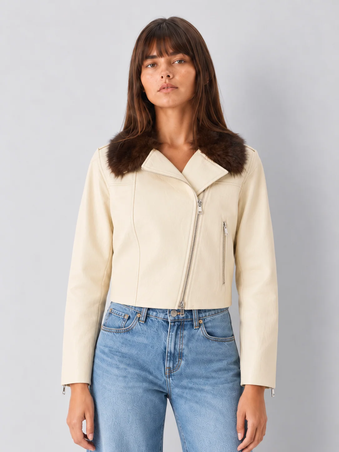 Steve Madden Silas Faux Leather Jacket