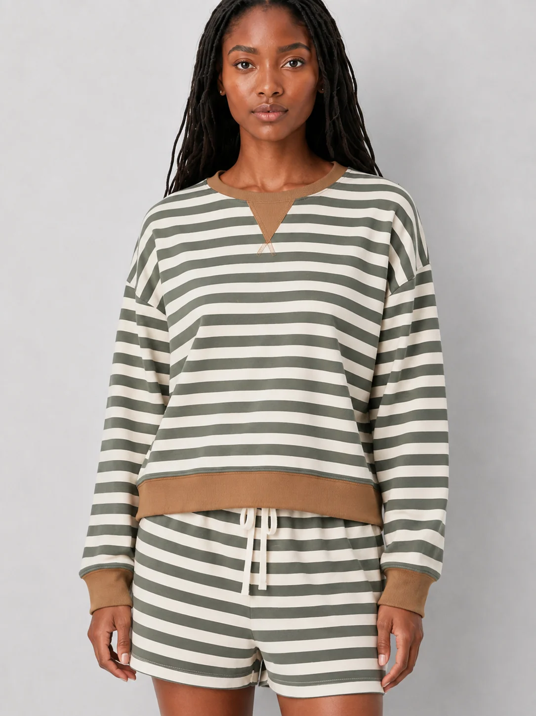 Z Supply Low Key Stripe Short