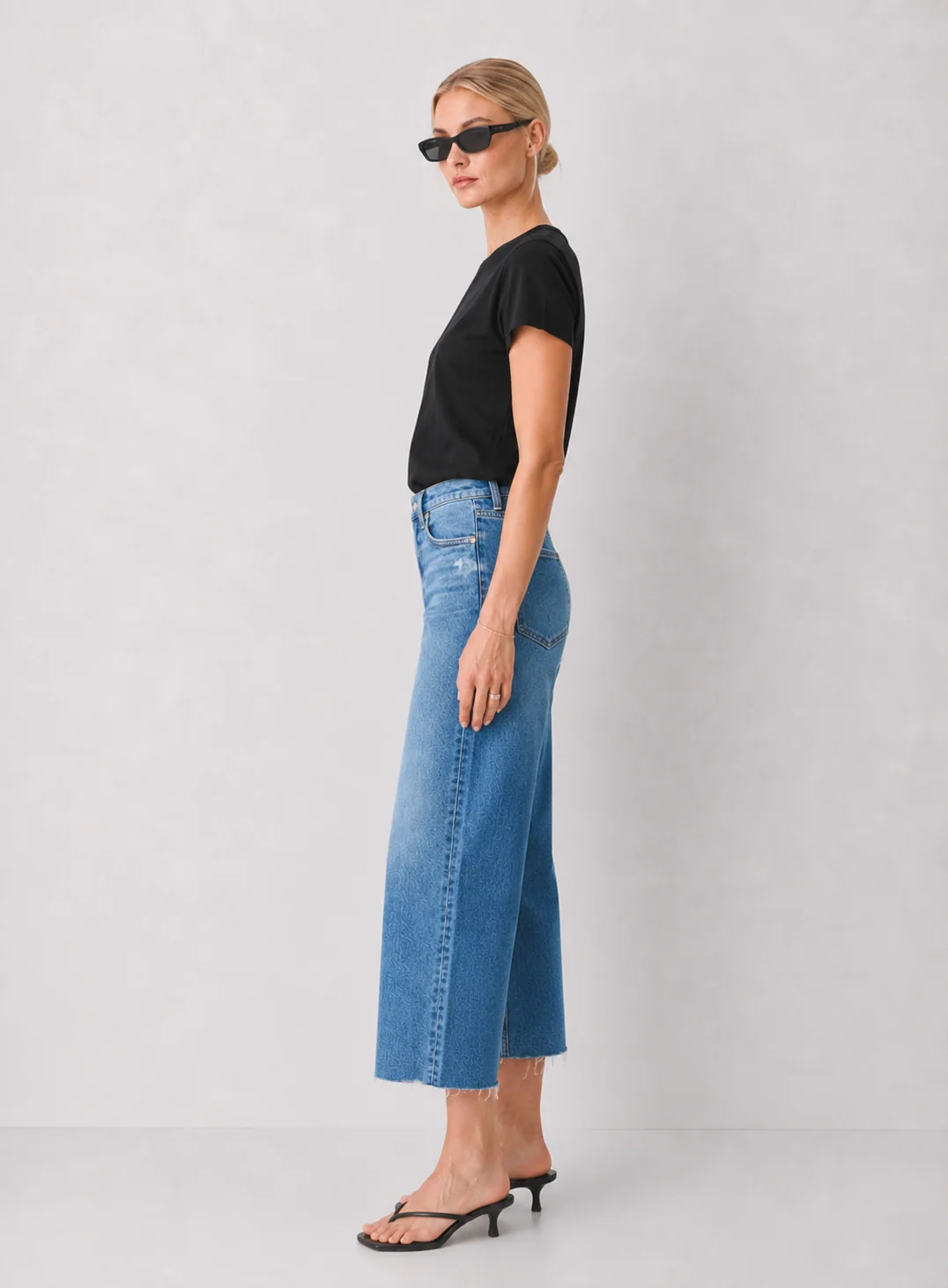 Pistola Lana Crop High Rise Ultra Wide Leg - Rhythm Vintage